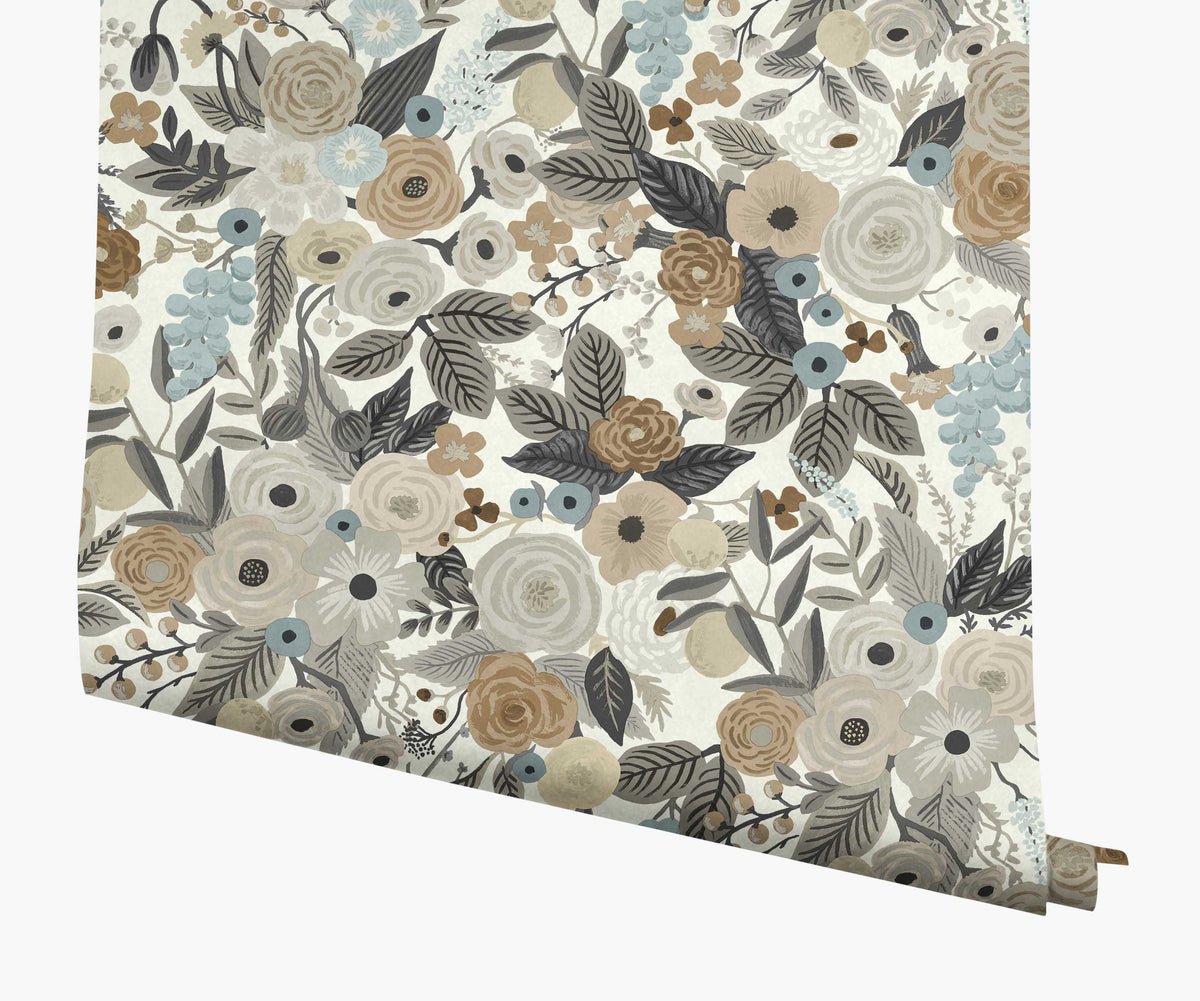 Tracy & Co Garden Party Wallpaper - Linen Multi