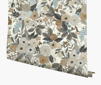 Tracy & Co Garden Party Wallpaper - Linen Multi