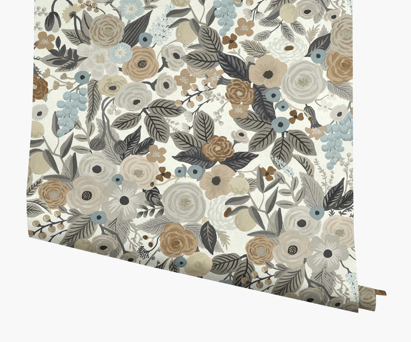 Tracy & Co Garden Party Wallpaper - Linen Multi