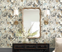 Tracy & Co Garden Party Wallpaper Sample - Linen Multi