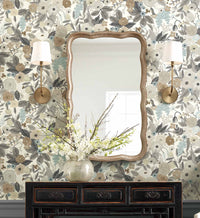 Tracy & Co Garden Party Wallpaper - Linen Multi
