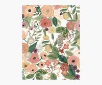 Tracy & Co Garden Party Wallpaper Sample - Burgundy Multi