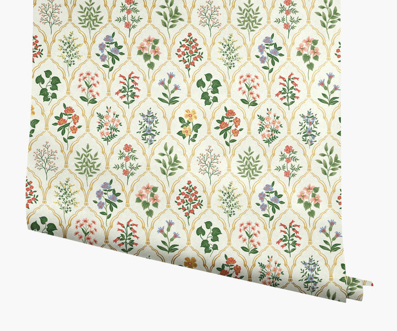 Tracy & Co Hawthorne Wallpaper - Rose Multi