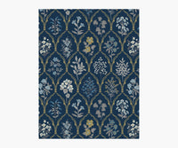 Tracy & Co Hawthorne Wallpaper Sample - Navy & Gold