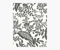 Tracy & Co Canopy Wallpaper Sample - Black & White