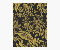 Tracy & Co Canopy Wallpaper Sample - Metallic Gold & Black