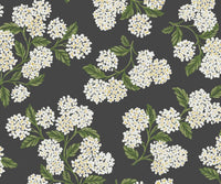 Tracy & Co Hydrangea Wallpaper - Black & White