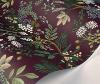 Tracy & Co Juniper Forest Wallpaper - Burgundy