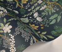 Tracy & Co Juniper Forest Wallpaper Sample - Evergreen