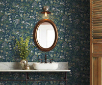 Tracy & Co Juniper Forest Wallpaper Sample - Evergreen