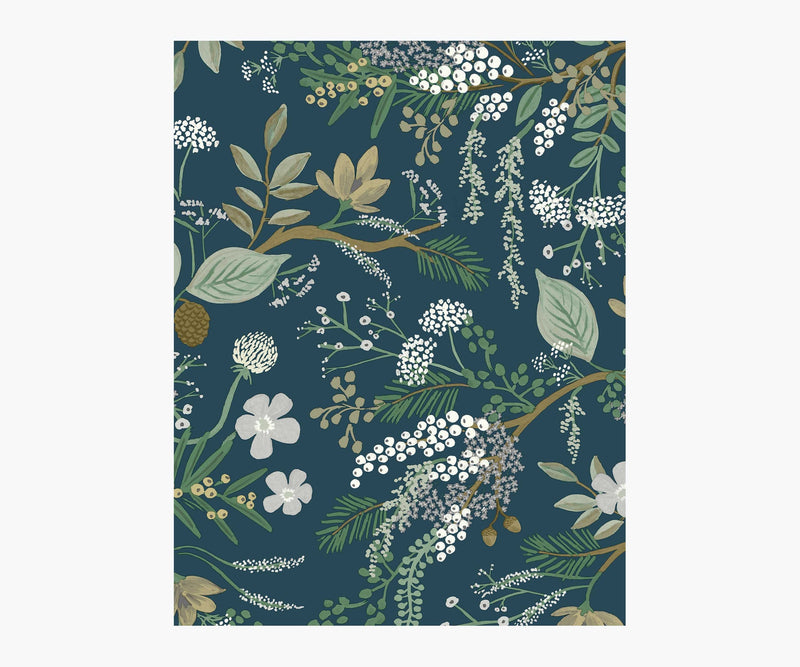 Tracy & Co Juniper Forest Wallpaper Sample - Evergreen