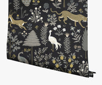 Tracy & Co Menagerie Wallpaper - Black