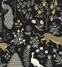 Tracy & Co Menagerie Wallpaper - Black