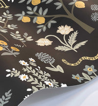 Tracy & Co Menagerie Wallpaper - Black