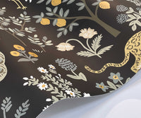 Tracy & Co Menagerie Wallpaper Sample - Black