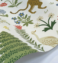 Tracy & Co Menagerie Wallpaper - White