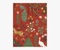 Tracy & Co Menagerie Wallpaper Sample - Rust