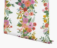 Tracy & Co Garden Party Trellis Wallpaper - Rose Multi