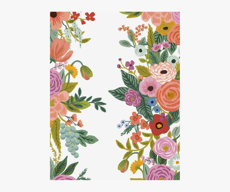 Tracy & Co Garden Party Trellis Wallpaper Sample - Rose Multi