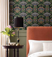 Tracy & Co Bramble Wallpaper - Black