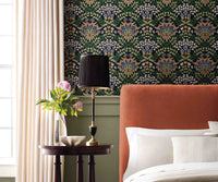 Tracy & Co Bramble Wallpaper Sample - Black