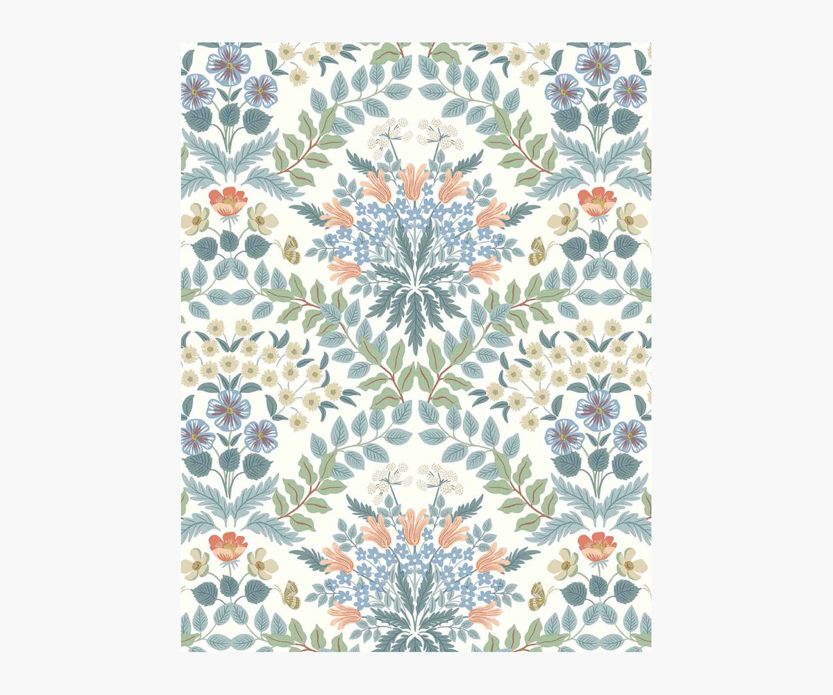 Tracy & Co Bramble Wallpaper Sample - White