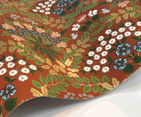 Tracy & Co Bramble Wallpaper Sample - Rust