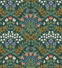 Tracy & Co Bramble Wallpaper - Emerald