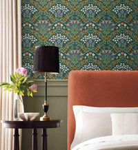 Tracy & Co Bramble Wallpaper - Emerald