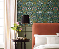 Tracy & Co Bramble Wallpaper Sample - Emerald
