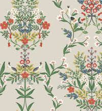 Tracy & Co Luxembourg Wallpaper - Linen Multi
