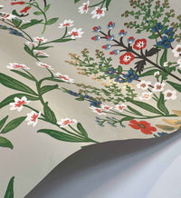 Tracy & Co Luxembourg Wallpaper - Linen Multi