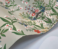 Tracy & Co Luxembourg Wallpaper Sample - Linen Multi