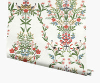 Tracy & Co Luxembourg Wallpaper - White Multi