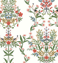 Tracy & Co Luxembourg Wallpaper - White Multi