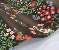 Tracy & Co Luxembourg Wallpaper Sample - Black Multi