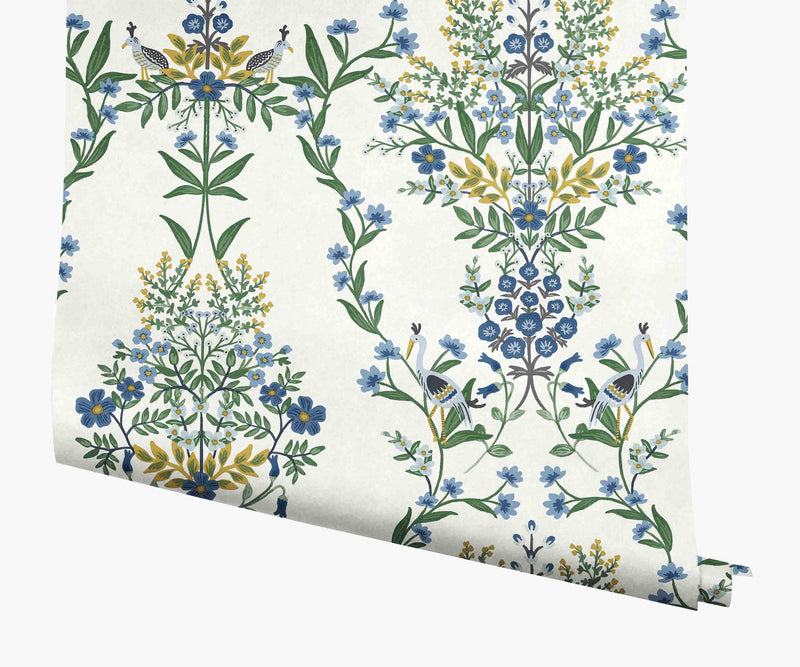 Tracy & Co Luxembourg Wallpaper - Indigo