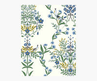 Tracy & Co Luxembourg Wallpaper Sample - Indigo