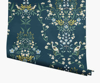 Tracy & Co Luxembourg Wallpaper - Teal