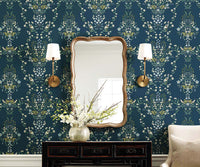 Tracy & Co Luxembourg Wallpaper Sample - Teal