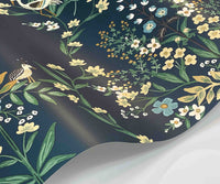 Tracy & Co Luxembourg Wallpaper Sample - Teal