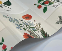 Tracy & Co Botanical Prints Wallpaper Sample - White