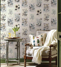 Tracy & Co Botanical Prints Wallpaper - Linen