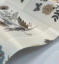 Tracy & Co Botanical Prints Wallpaper - Linen