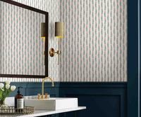 Tracy & Co Eden Wallpaper Sample - White