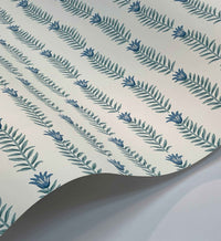 Tracy & Co Eden Wallpaper - Indigo