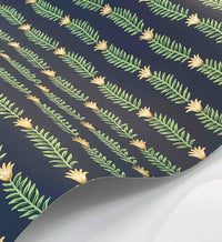 Tracy & Co Eden Wallpaper - Navy