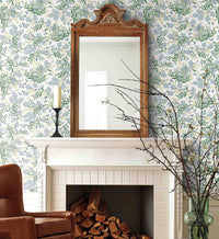 Tracy & Co Cornflower Wallpaper - White