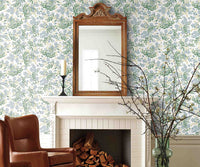 Tracy & Co Cornflower Wallpaper Sample - White