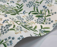 Tracy & Co Cornflower Wallpaper Sample - White